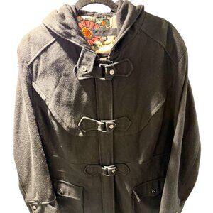 🖤 Steve Madden Black Toggle Jacket – Women’s 3X